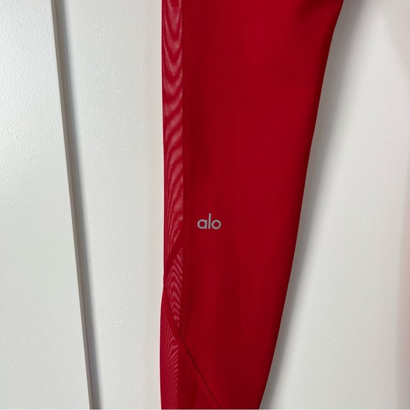 Alo Yoga Airlift High-Waist Ballet Dream Legging Red - Picture 8 of 12
